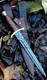 Ubr Custom Handmade Damascus Steel Hunting Dagger Knife With Leather Sheath