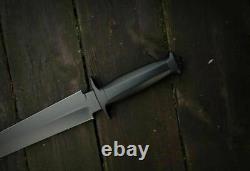 Ubr Custom Handmade High Carbon Steel Hunting Dagger Knife With Micarta Handle