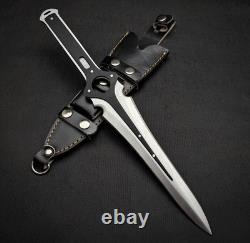 Ubr Custom Handmade High Carbon Steel Persona Joker Dagger Knife With Sheath