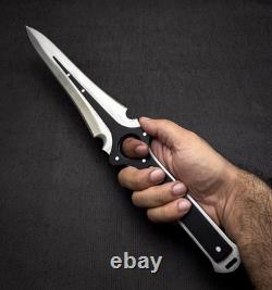 Ubr Custom Handmade High Carbon Steel Persona Joker Dagger Knife With Sheath