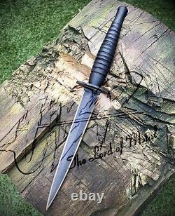 Ubr Custom Handmade High Carnon Steel Fairbairn Sykes Commando Dagger Knife