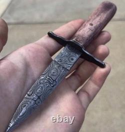 Unique! Handmade Damascus Dagger