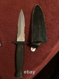 VALOR SEKI JAPAN DAGGER KNIFE&Sheath 794 VINTAGE