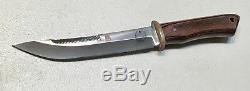 VINTAGE 1980 AL MAR BORDER PATROL SEKI JAPAN FIGHTING DAGGER KNIFE WithSHEATH