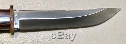 VINTAGE 1980 AL MAR BORDER PATROL SEKI JAPAN FIGHTING DAGGER KNIFE WithSHEATH