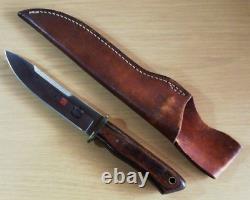 VINTAGE? 1980s AL MAR BORDER PATROL FIGHTING DAGGER KNIFE WithSHEATH