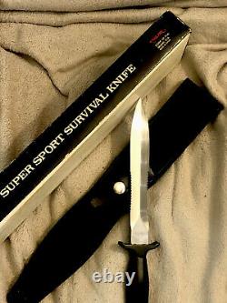 VINTAGE 80s VALOR Miami/Seki 408 Boot Dagger Fighting Knife withsheath