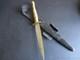 Vintage British Baby 9 Fairbairn Sykes Dagger Style Fighting Knife With Sheath