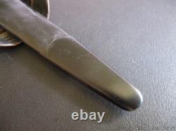 VINTAGE BRITISH BABY 9 FAIRBAIRN SYKES DAGGER STYLE FIGHTING KNIFE With SHEATH
