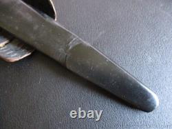 VINTAGE BRITISH BABY 9 FAIRBAIRN SYKES DAGGER STYLE FIGHTING KNIFE With SHEATH