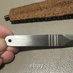 VINTAGE H. G. LONG & Co. HANDCRAFTED OSS 5 LAPEL DAGGER KNIFE, SHEATH