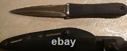 VINTAGE RARE SOG Pentagon SEKI JAPAN Combat Boot Fixed Blade Knife Dagger Kydex