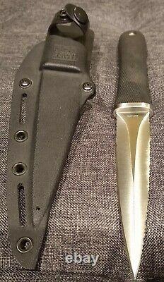 VINTAGE RARE SOG Pentagon SEKI JAPAN Combat Boot Fixed Blade Knife Dagger Kydex