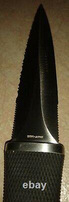 VINTAGE RARE SOG Pentagon SEKI JAPAN Combat Boot Fixed Blade Knife Dagger Kydex