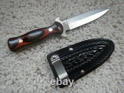 VTG RARE Remington USA Fixed Blade Boot Knife Dagger WithSheath in orig. Box