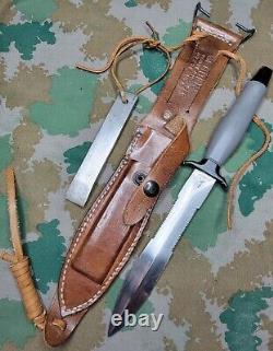 Vietnam Era Gerber Mark II MK 2 Fighting Knife Dagger 1973 with Steel