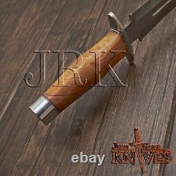 Vikings Dagger, Custom Made Hand Forged Damascus Steel, Tactical, Combat Knife
