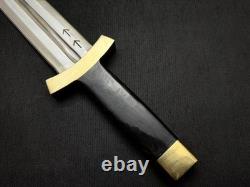 Vinland Saga Handmade Thorfinn daggers with Leather Sheath D2 Steel Anime