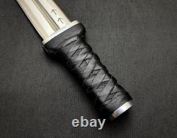 Vinland Saga Handmade Thorfinn daggers with Leather Sheath D2 Steel Anime
