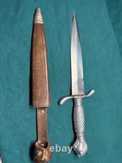 Vintage 1940s Korium Forged Solingen Germany Claw & Ball Dagger Knife Excellent