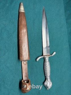 Vintage 1940s Korium Forged Solingen Germany Claw & Ball Dagger Knife Excellent