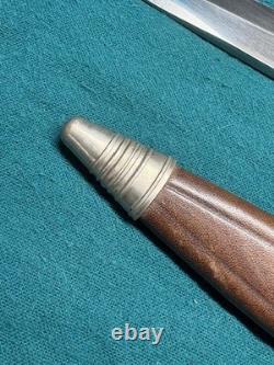 Vintage 1940s Korium Forged Solingen Germany Claw & Ball Dagger Knife Excellent