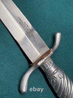 Vintage 1940s Korium Forged Solingen Germany Claw & Ball Dagger Knife Excellent