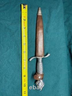Vintage 1940s Korium Forged Solingen Germany Claw & Ball Dagger Knife Excellent