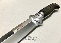 Vintage 1980' Al Mar Seki Japan Fighting Dagger Knife Sheath Case