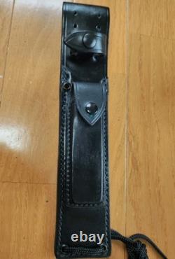 Vintage 1980' Al Mar Seki Japan Fighting Dagger Knife Sheath Case