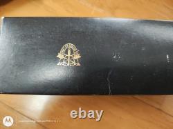 Vintage 1980' Al Mar Seki Japan Fighting Dagger Knife Sheath Case