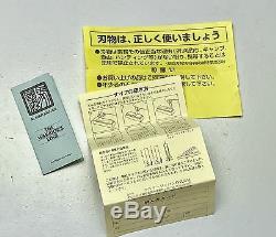 Vintage 1980' Al Mar Seki Japan Fighting Dagger Knife Sheath Mint