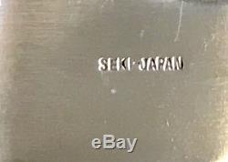 Vintage 1980 Large Al Mar Seki Japan Fighting Dagger Knife WithNylon Sheath 13L