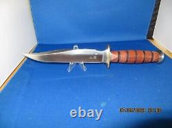 Vintage Al Mar Grunt II Model 4021 Fighting Dagger Knife Sheath