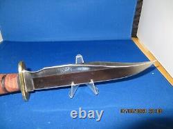 Vintage Al Mar Grunt II Model 4021 Fighting Dagger Knife Sheath