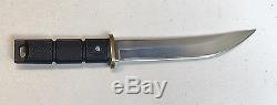 Vintage Al Mar Seki Japan Model 4004 Shugoto1 Tanto Fighting Dagger Knife Sheath