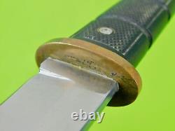 Vintage Al Mar Seki Japan Model 4004 Shugoto1 Tanto Fighting Knife Dagger