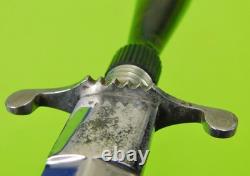 Vintage Antique German Henckels Solingen Dagger Fighting Knife with Scabbard