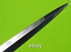 Vintage Antique German Henckels Solingen Dagger Fighting Knife with Scabbard