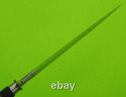 Vintage Antique German Henckels Solingen Dagger Fighting Knife with Scabbard