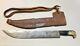 Vintage Antique Spanish-american War Blade Fighting Dagger Sword Knife Horn