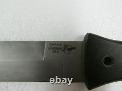 Vintage Blackjack Blackmoor US2000 Dagger Fighting Knife with Sheath USA Made