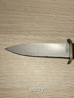 Vintage Boker Applegate Fairbairn Fixed Blade Dagger Knife Solingen Germany Rare