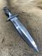 Vintage Bowie Knife Rams Horn Handmade Dagger Knife Combat Fixed Blade Beast