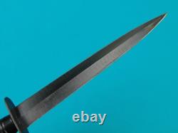 Vintage British English Fairbairn Sykes Stiletto Fighting Knife Dagger with Sheath