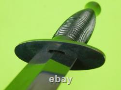 Vintage British English J. Nowill Fairbairn Sykes Military Fighting Knife Dagger