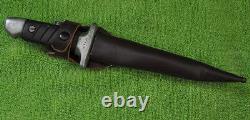 Vintage Bulgarian German Combat Trench Fighting Knife K98 Dagger Mauser Scabbard