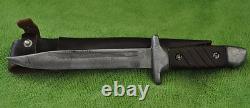 Vintage Bulgarian German Combat Trench Fighting Knife K98 Dagger Mauser Scabbard