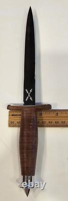 Vintage CASE V-42 Dagger Canadians Special Forces Combat Knife Numbered