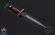 Vintage Case V-42 Dagger Us Special Forces Wwii Dagger Knife With Leather Sheath